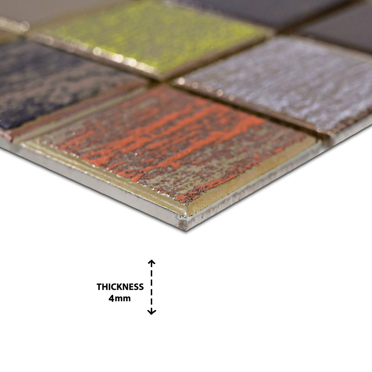 Imported Mosaic Tile (310x310mm, Metallic)