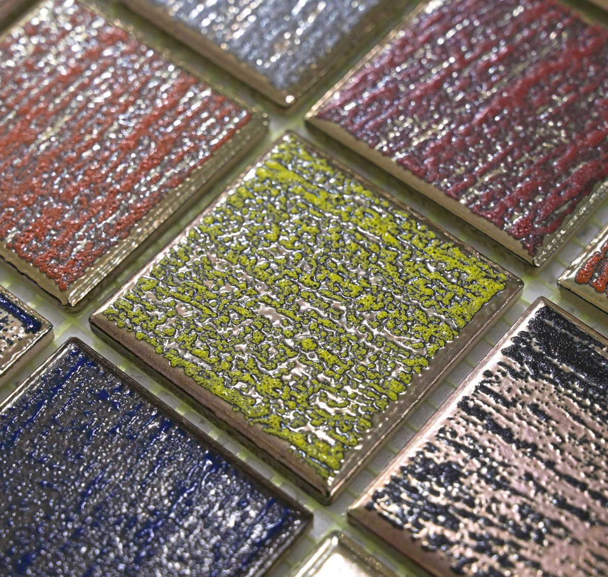 Imported Mosaic Tile (310x310mm, Metallic)