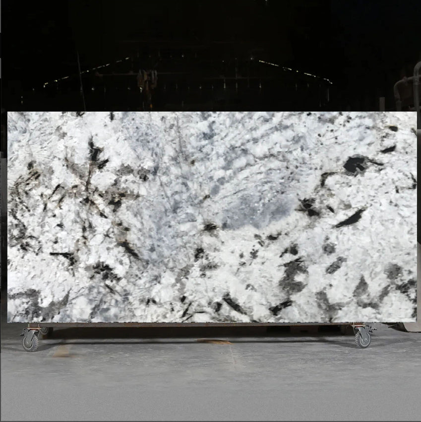 Blue Flower Granite Slab