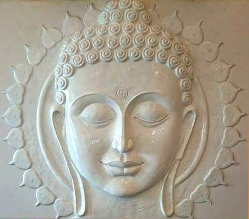 Stone Murals – Buddha Face - Premier Supplier