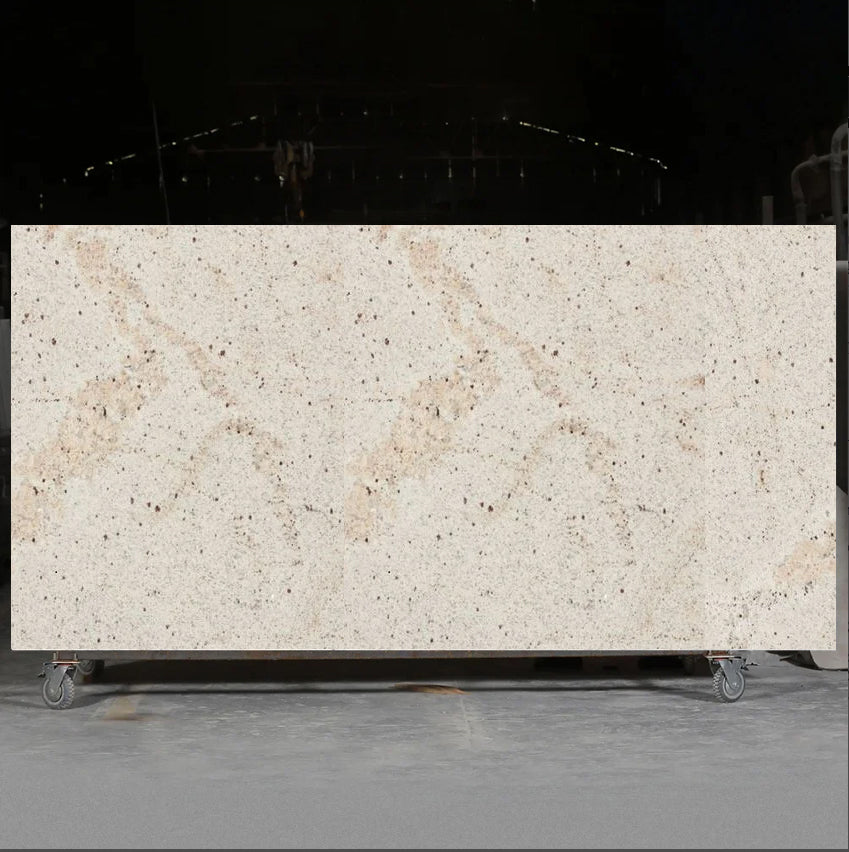 Ivory White Granite Slabs