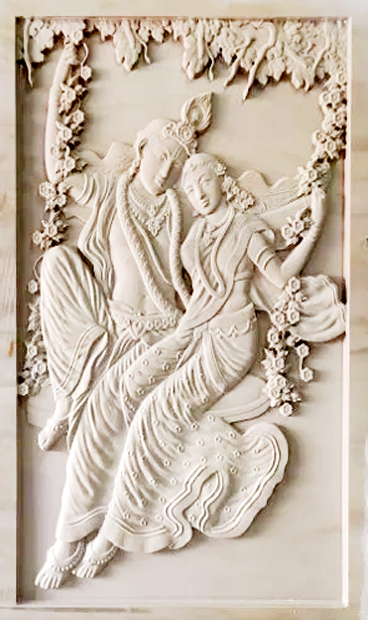 Stone Murals – Radha-Krishna - Premier Supplier