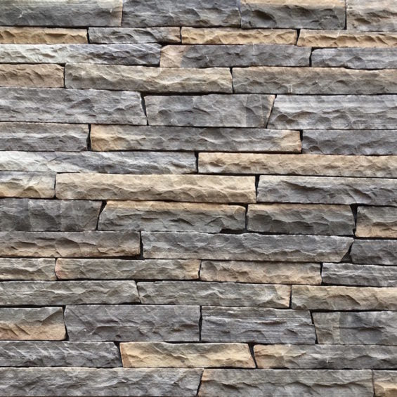 Stone Wall Cladding Application Cloud Black