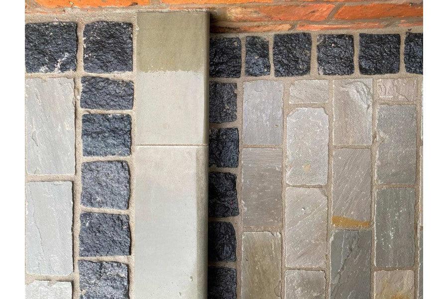 Kandla Grey Cobbles - Tumbled - 10x10 cm - 40-50 mm - 800 Pcs - 9sqm - UniversalPaving
