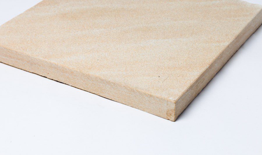 Mint Indian Sandstone Paving Slabs - Anti Slip Textured - 900x600 - 20mm