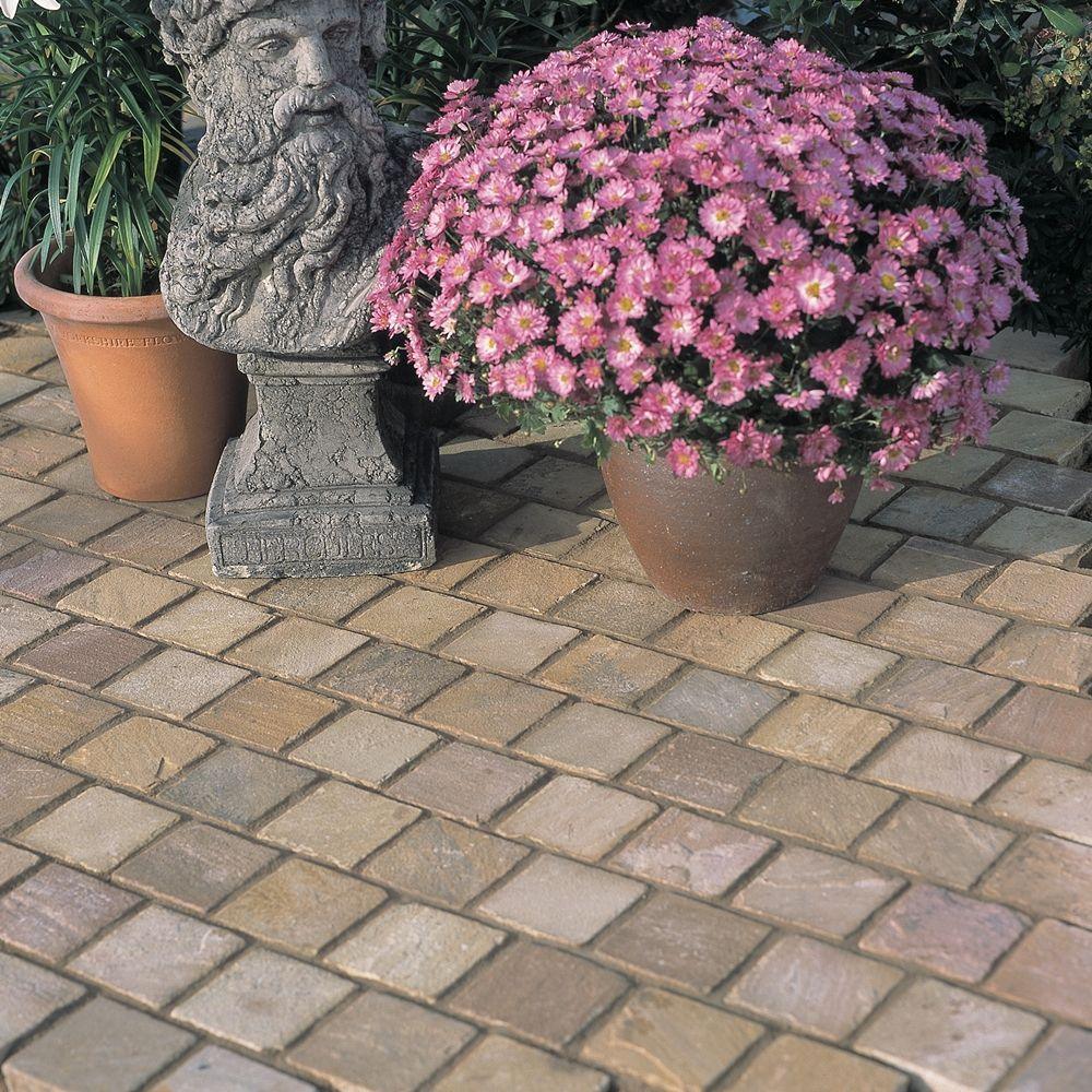 Raj Green Sandstone Cobbles 40mm