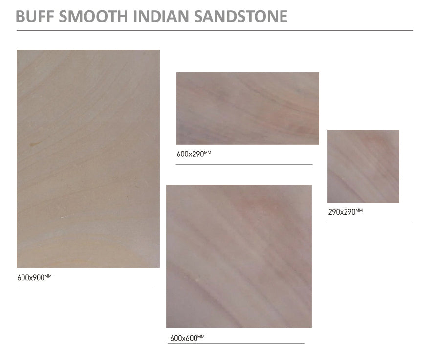 Buff Smooth Indian Sandstone