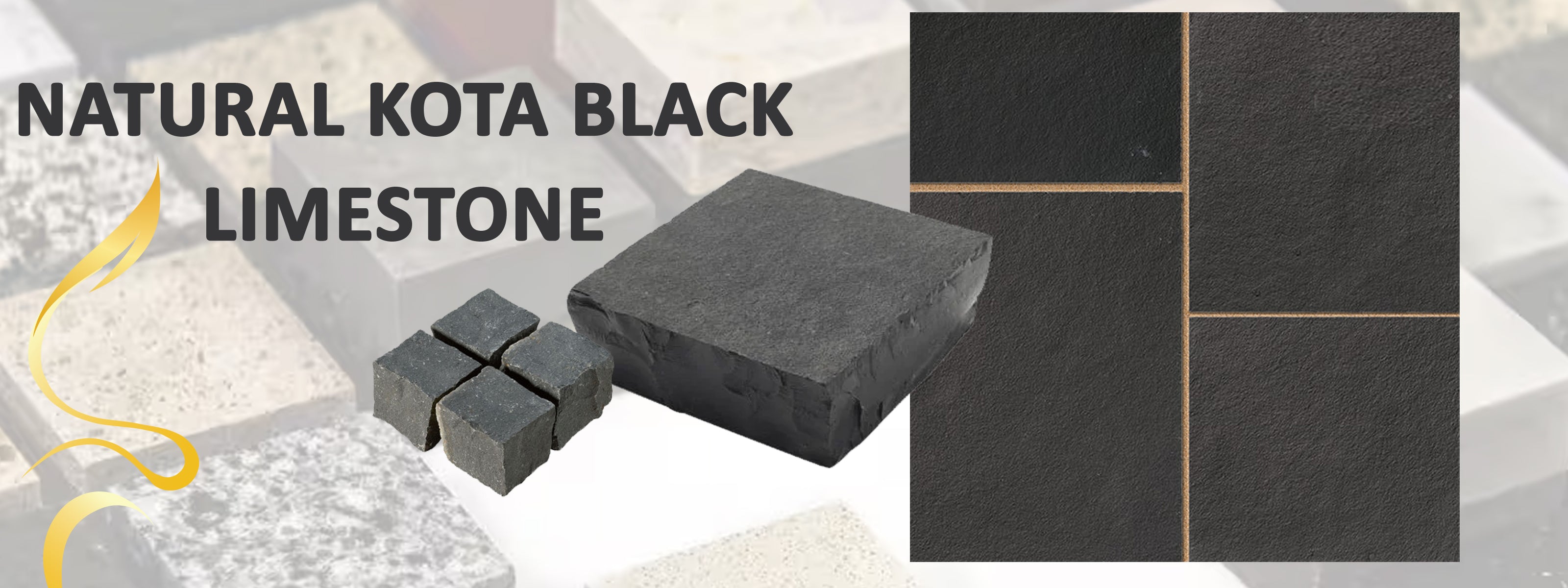 Natural Kota Black,Limestone,Natural Sandstone,Natural Limestone Tiles