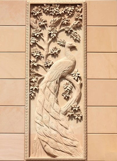 Stone Murals – Peacock- Premier Supplier